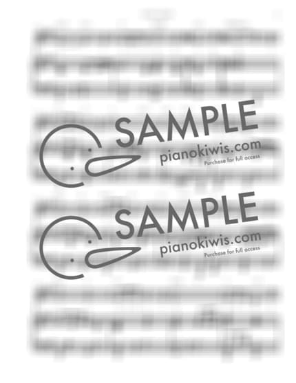 악보 > 내 맘이 낙심되며 '300장' / 3단악보 - J. B. Evans · 찬송가 by 나건반 악보 이미지-2