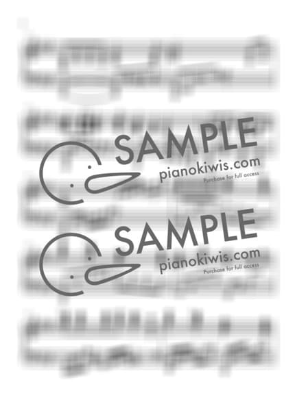 Score > Princess Mononoke / Advanced - Joe Hisaishi · Princess Mononoke OST by My Favorite Piano Sheet music image-3