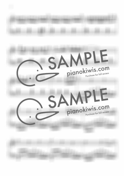 Score > Yubiwa / 천공의 에스카 플로네 OST - Kanno Yoko · The Vision of Escaflowne OST by 제이오 Sheet music image-3