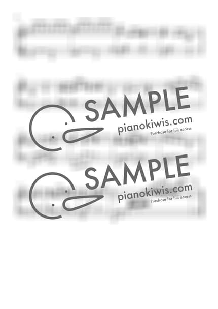 楽譜 > Over the Rainbow / 初級 - Judy Garland · オズの魔法使い OST by 리우 楽譜画像-1