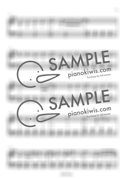 Score > T.B.H / 체르니 100 난이도 - QWER by Add Piano Sheet music image-2