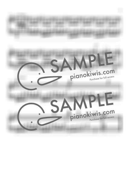 악보 > 로소우 (路小雨) - 주걸륜 · 말할 수 없는 비밀 OST by 피아노키위즈 악보 이미지-2