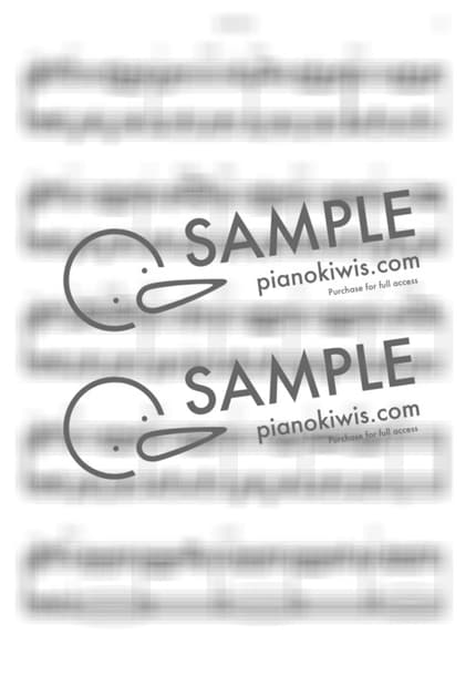 Score > Cherry Blossom Ending / Easy - Busker Busker by LaLaPiano Sheet music image-4