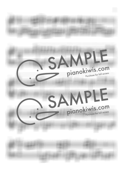 Score > White Dog with White Heart - Lee Soo Young · White Dog with White Heart OP by 강아지똥 Sheet music image-2