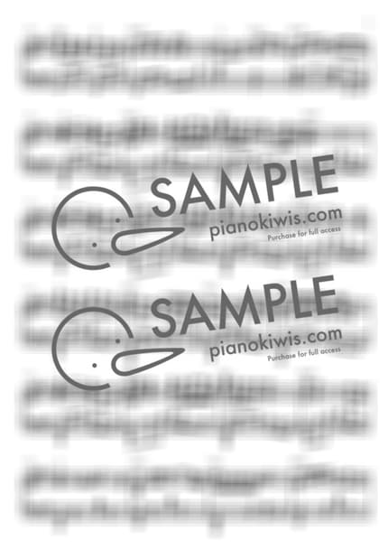 Score > stay a little longer - ROSÉ by Hyunjoo Jung Sheet music image-2