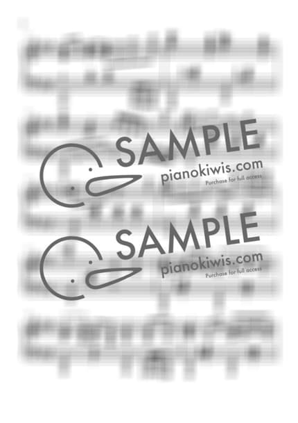 Score > Princess Mononoke / Advanced - Joe Hisaishi · Princess Mononoke OST by My Favorite Piano Sheet music image-1