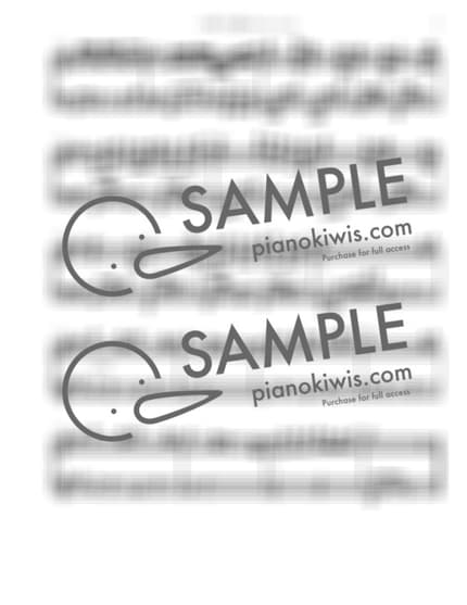 Score > KANATA HALUKA / 편곡 Ver. - RADWIMPS · Suzume OST by Aost Sheet music image-2