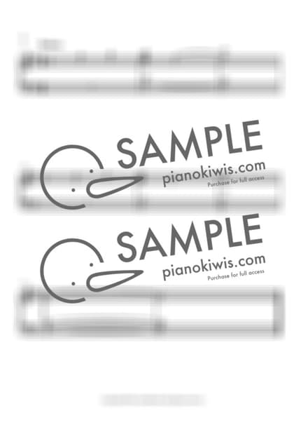 Score > Mahito to Himi - Joe Hisaishi · The Boy and the Heron OST by 오늘피아노 Sheet music image-1