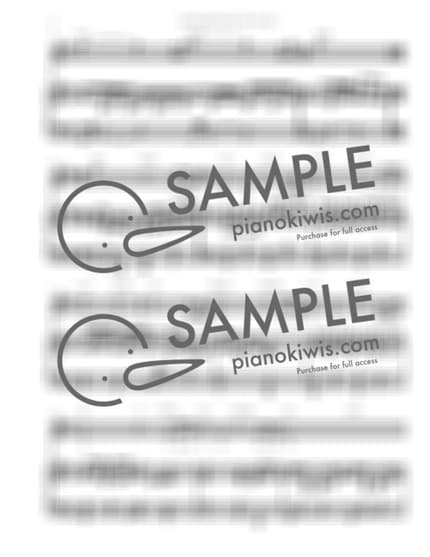 악보 > 예수를 나의 구주 삼고 '288장' / 3단악보 - P. P. Knapp · 찬송가 by 나건반 악보 이미지-3