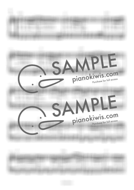 악보 > 문어의 꿈 / 다장조 - 안예은 by 라니스코어 악보 이미지-1