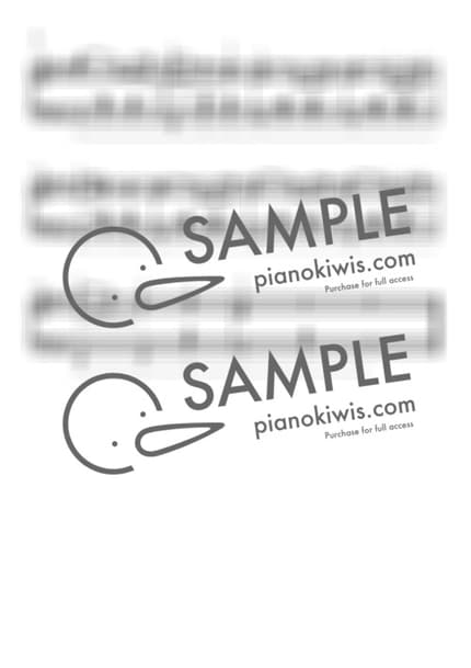 Score > Waltz No.15 In A Flat Major Op.39 / Intermediate - J. Brahms by PianoKiwis Sheet music image-1