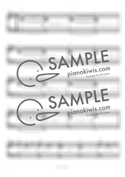 악보 > 나에게로 떠나는 여행 / 피아노 반주 - 버즈 by 피아노정류장 악보 이미지-1