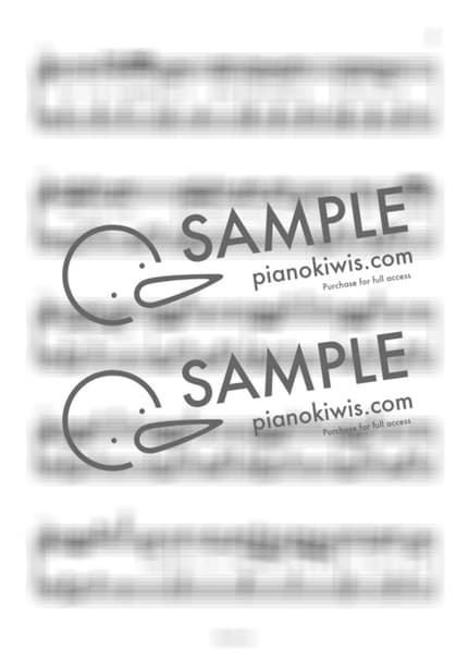 Score > Blue & Grey / 다장조 - BTS by 라니스코어 Sheet music image-2