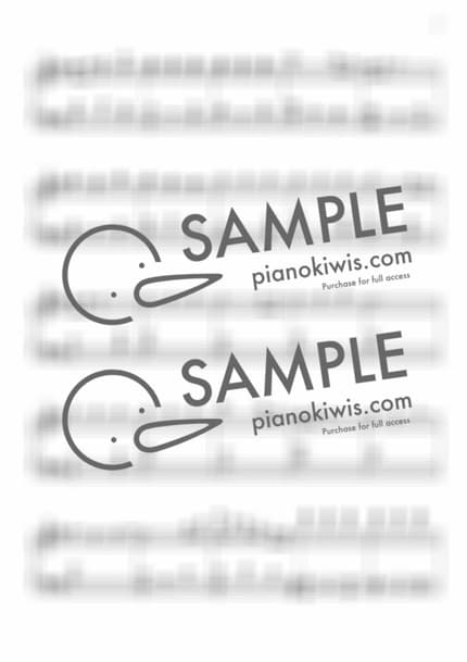 악보 > 약속은 필요 없어 (約束はいらない) - 사카모토 마아야 · 천공의 에스카플로네 OP by 제이오 악보 이미지-4