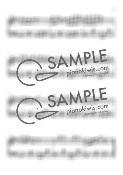 Score > Ninja Hattori-kun - Shunsuke Kikuchi · Ninja Hattori OP by 강아지똥 Sheet music image-2