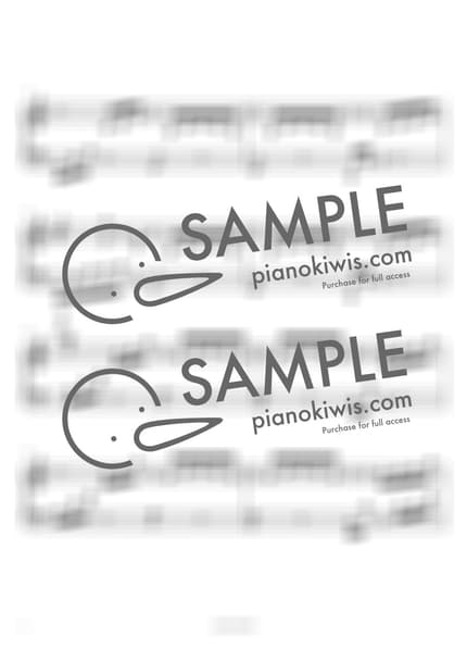 Score > Chasing Kou / 다장조 / 조금쉬움 - Hidekazu Sakamoto · Drowning Love OST by 아이올라 Sheet music image-1