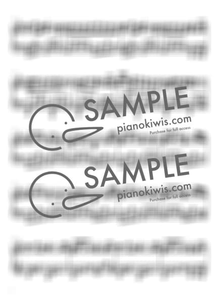 Score > For You - EXO-CBX · Moon Lovers: Scarlet Heart Ryeo OST by 강아지똥 Sheet music image-1