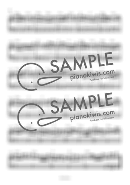 악보 > 밤을 달리다 (夜に駆ける) / 다장조 - YOASOBI by 라니스코어 악보 이미지-5