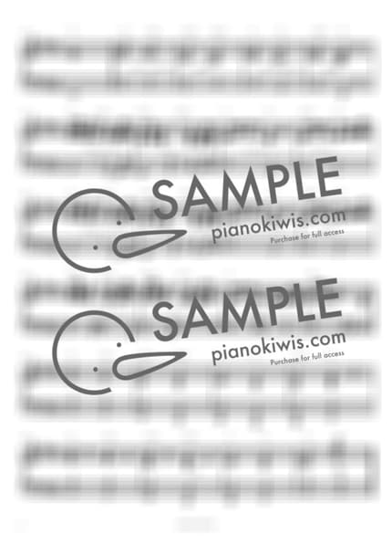 Score > Amateur / 피아노 반주 - Mido and Falasol · Resident Playbook OST by 피아노정류장 Sheet music image-3