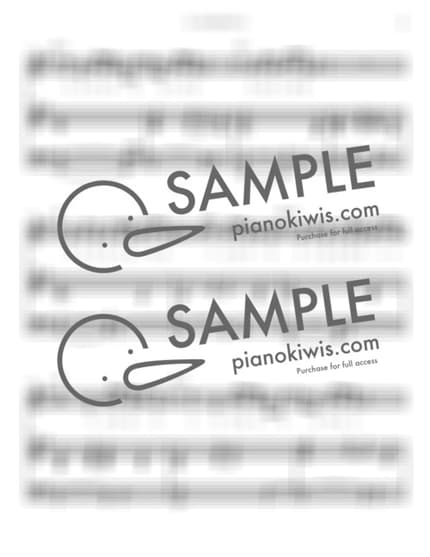 Score > For You Are with Me 'Psalm 23' / Gkey - WELOVE by 건반자매 Sheet music image-2