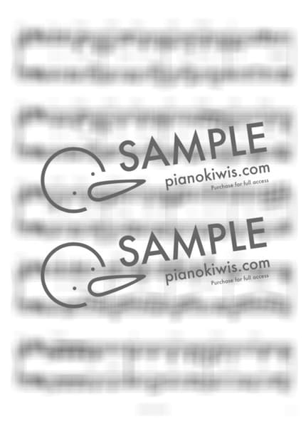 Score > Your Shampoo Scent In the Flowers / 피아노 반주 - Jang Beom June · Be Melodramatic OST by 피아노정류장 Sheet music image-2