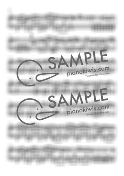 악보 > 베텔기우스 (ベテルギウス) - 유우리 by Blumennn 악보 이미지-1