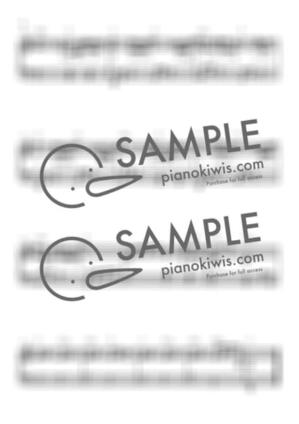 Score > Untitled, 2014 / 다장조 - G-DRAGON by 라니스코어 Sheet music image-3