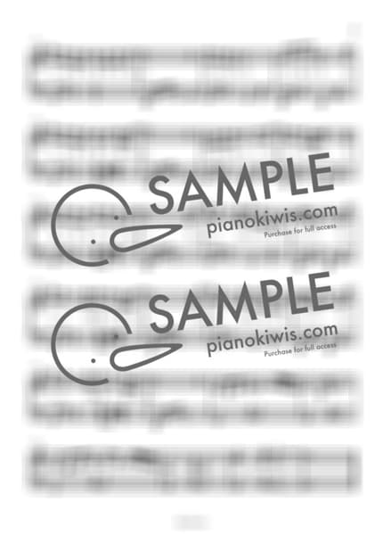 악보 > 자화상 / 다장조 - 강하늘 · 동주 OST by 라니스코어 악보 이미지-2