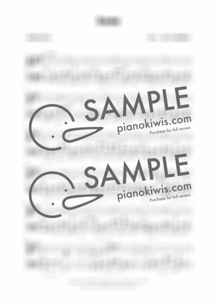 악보 > Home - Toby Fox · 언더테일 OST by 피아노박스 PianoBox 악보 이미지-2