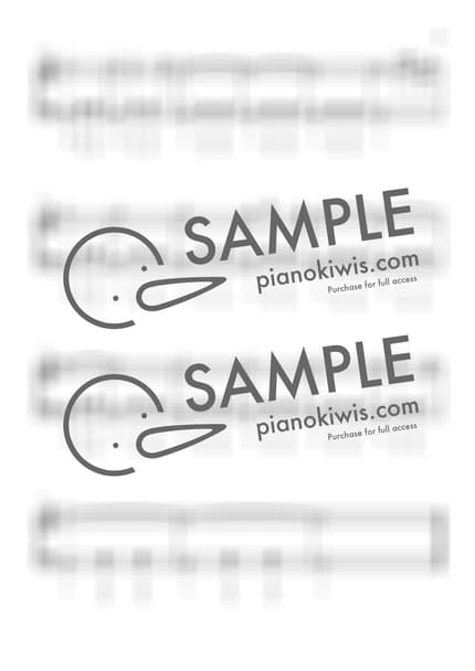 楽譜 > 봄날, 벚꽃 그리고 너 / 계이름 악보 - 에피톤 프로젝트 by 더블유피아노doubleupiano 楽譜画像-2