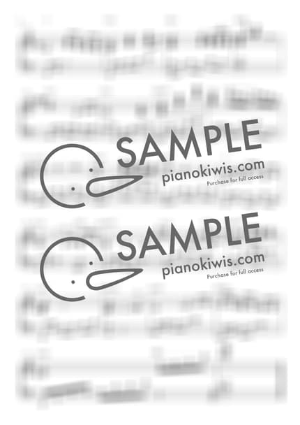 楽譜 > Moon River - Henry Mancini · ティファニーで朝食を OST by Hyunjoo Jung 楽譜画像-1