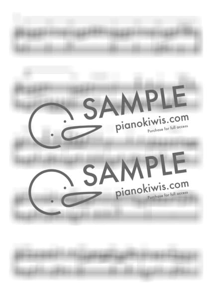 Score > She / Intermediate - Jannabi by My Favorite Piano Sheet music image-1