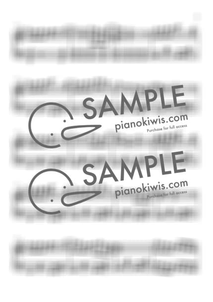 Score > Hello Jadoo Opening Theme - Hello Jadoo OP by 강아지똥 Sheet music image-2