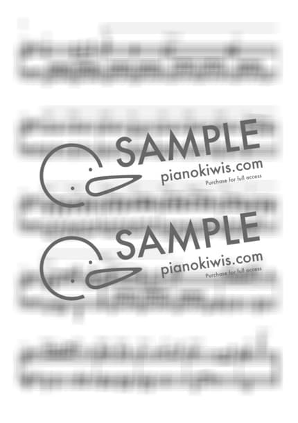 악보 > 시간을 넘어서 (時を超えて) / 고급 악보 - 지금, 만나러 갑니다 OST by My Favorite Piano 악보 이미지-3