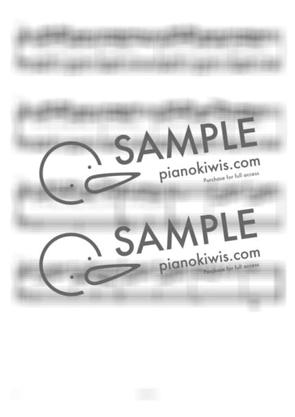 Score > Kawaranai Mono / 다장조 - Oku Hanako · The Girl Who Leapt Through Time OST by 라니스코어 Sheet music image-3