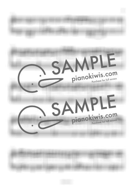 Score > Homura / 다장조 - LiSA · Demon Slayer ED by 라니스코어 Sheet music image-2