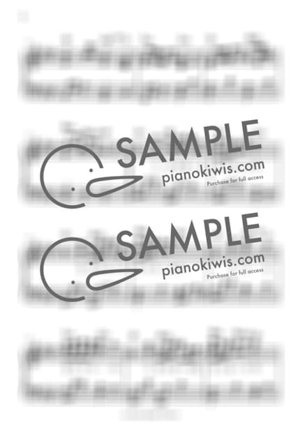 Score > Sticker Picture / Ab key, 1절 - 21univ. by A Sheet music image-1