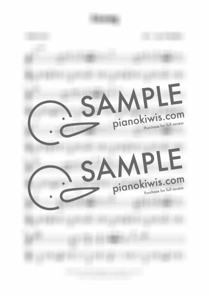 Score > Snowy - Toby Fox · UNDERTALE OST by 피아노박스 PianoBox Sheet music image-2