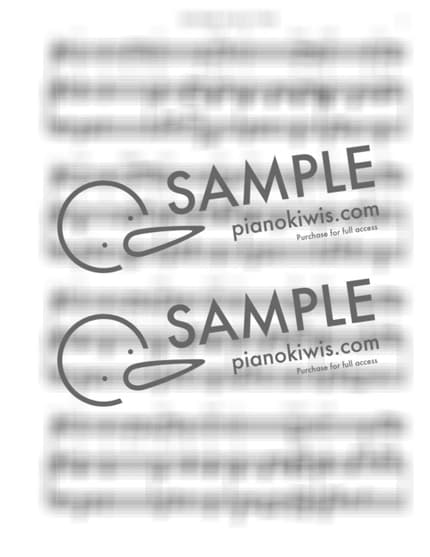 악보 > 나의 갈 길 다 가도록 '384장' / 3단악보 - F. J. Crosby · 찬송가 by 나건반 악보 이미지-4