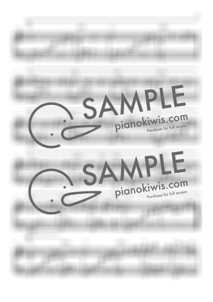 악보 > 언제나 몇 번이라도 (いつも何度でも) / 중급버전 - 기무라 유미 · 센과 치히로의 행방불명 OST by 듣다뮤직 DEUTDAMUSIC 악보 이미지-2