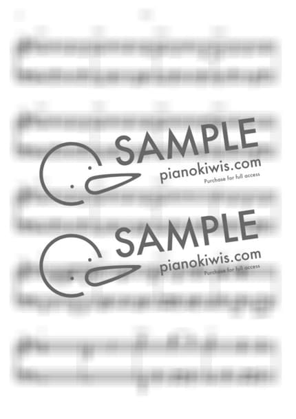 악보 > 맑은 날 (晴る) - 요루시카 · 장송의 프리렌 OP by KeyNomad 악보 이미지-5