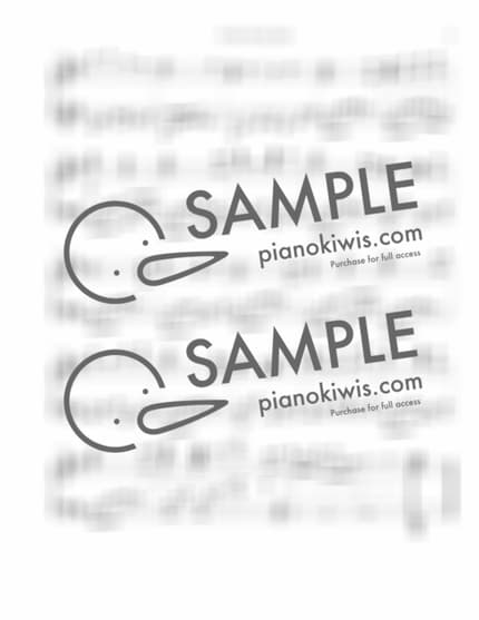 Score > Memories Of Long Ago / by Aost - TENMON · 5 Centimeters per Second OST by Aost Sheet music image-2