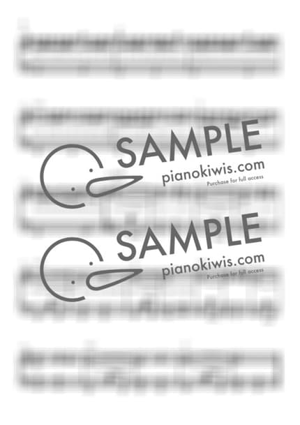 Score > 7 rings / 다장조 - Ariana Grande by 라니스코어 Sheet music image-3