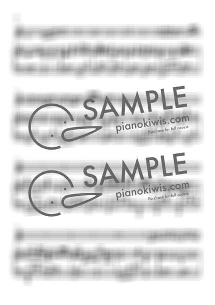 악보 > 은혜 / 3단 악보 - 손경민 by 피아노키위즈 악보 이미지-1