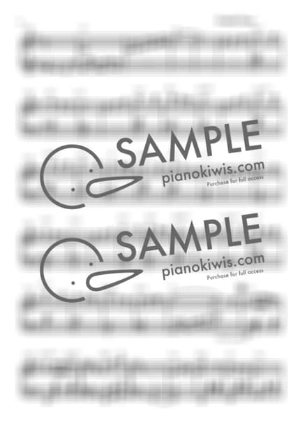 楽譜 > 人生のメリーゴーランド - 久石 譲 · ハウルの動く城 by 아율뮤직 楽譜画像-3