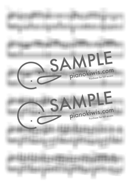 Score > stay a little longer - ROSÉ by Hyunjoo Jung Sheet music image-3