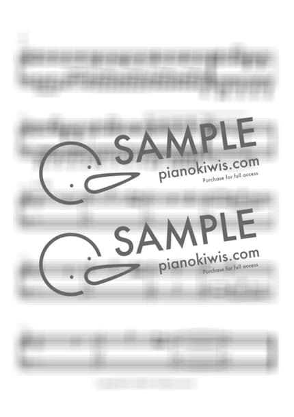 악보 > 토오루의 소원 (透の願い) - 카메다 세이지 · 오늘 밤, 세계에서 이 사랑이 사라진다 해도 OST by 오늘피아노 악보 이미지-3