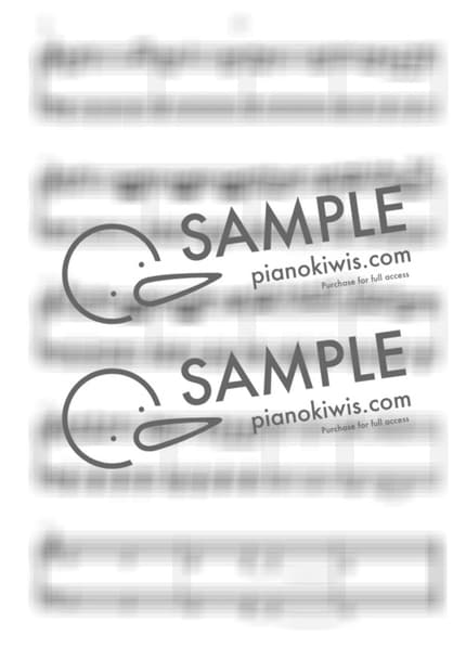 Score > Homura / Easy - LiSA · Demon Slayer ED by 악빈 Sheet music image-1