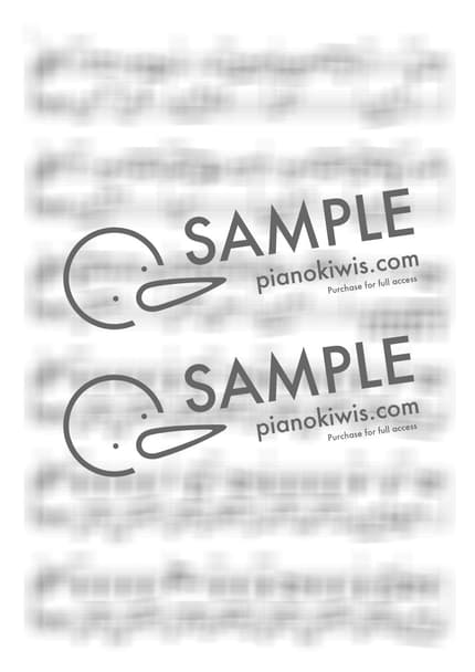 악보 > Never Let Go - 정국 by Hyunjoo Jung 악보 이미지-1