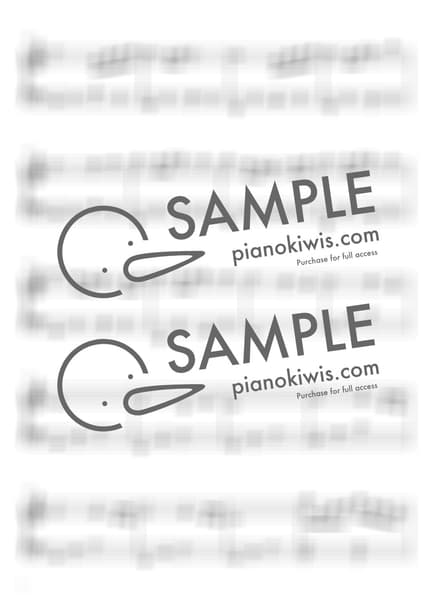 楽譜 > Summer / 初級 - 久石 譲 · 菊次郎の夏 OST by 핑크피아노 PINKPIANO 楽譜画像-1